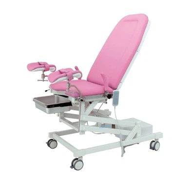 Giường khám phụ khoa điện